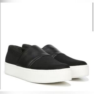 VINCE Ward Slip-On Sneakers black leather 9.5